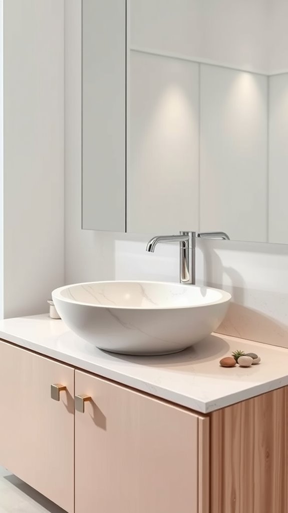 luxurious natural stone sinks