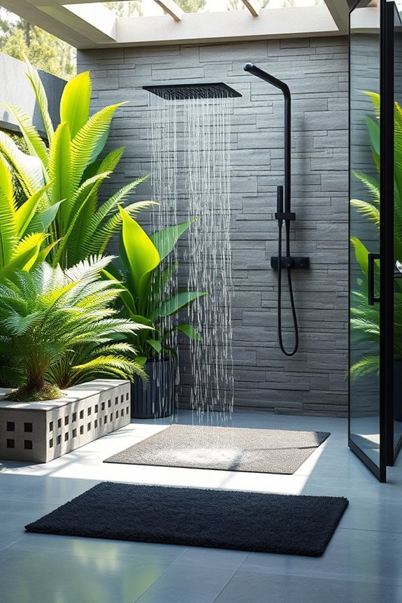 luxurious nature inspired bathing experience