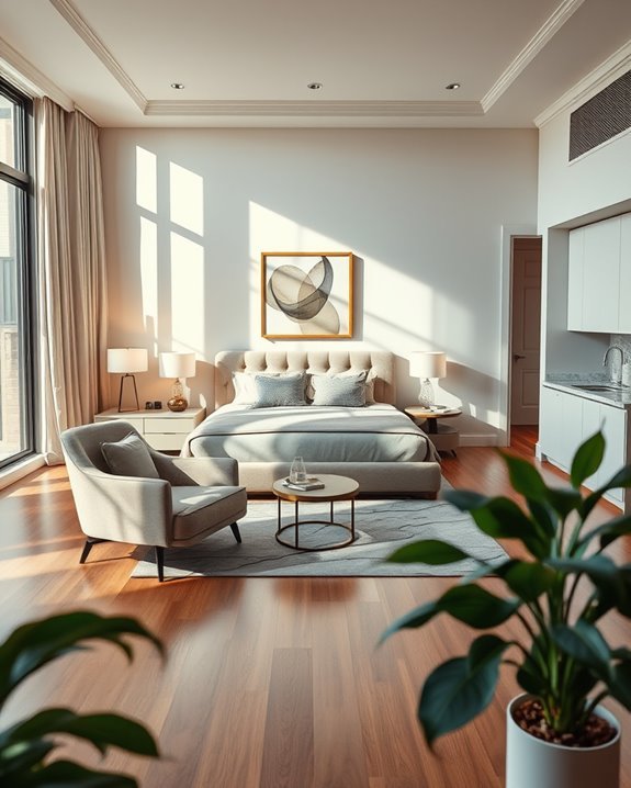 luxurious open concept design