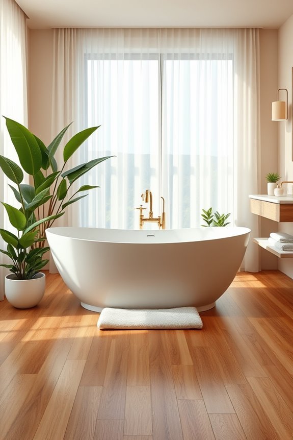 luxurious spa like bathtubs