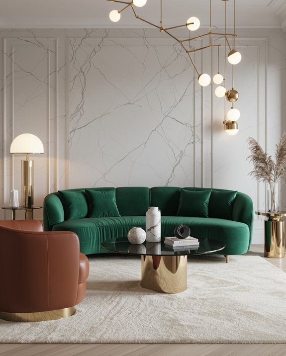 luxurious textures elevate elegance