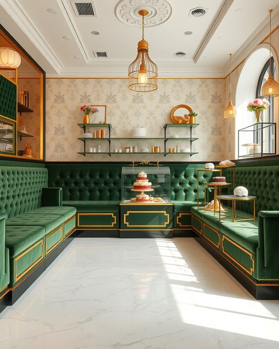 luxurious velvet upholstery elegance