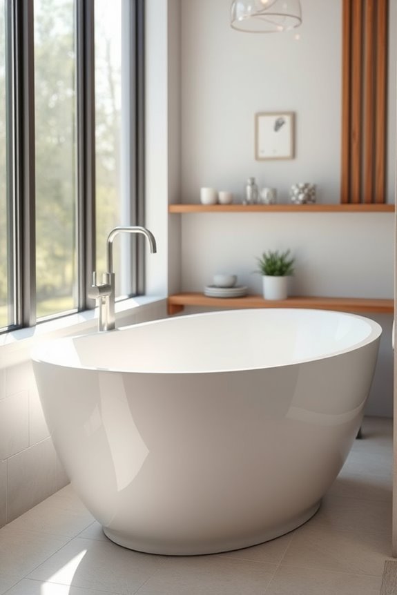 luxury in compact bathrooms