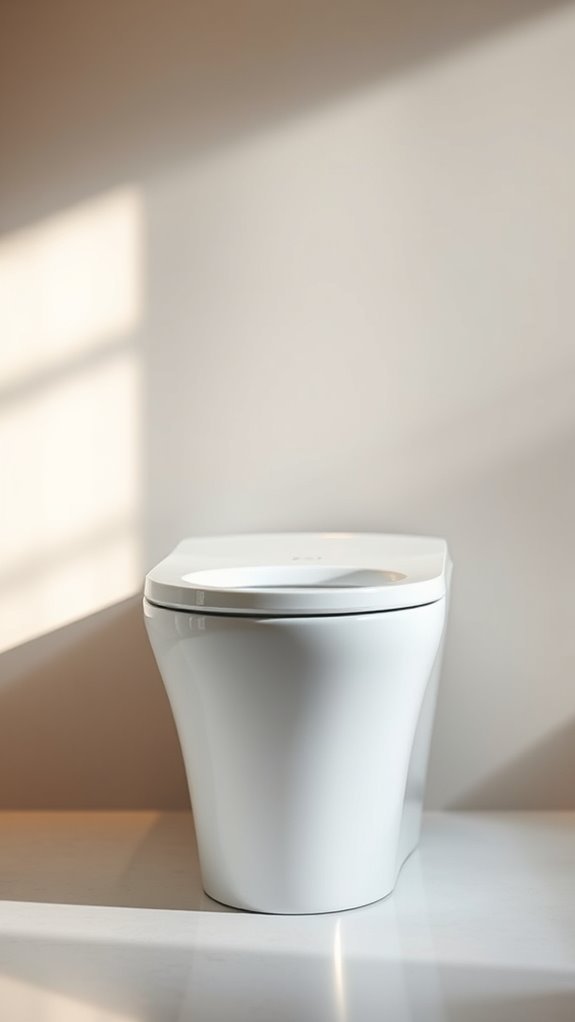 luxury smart toilet experience