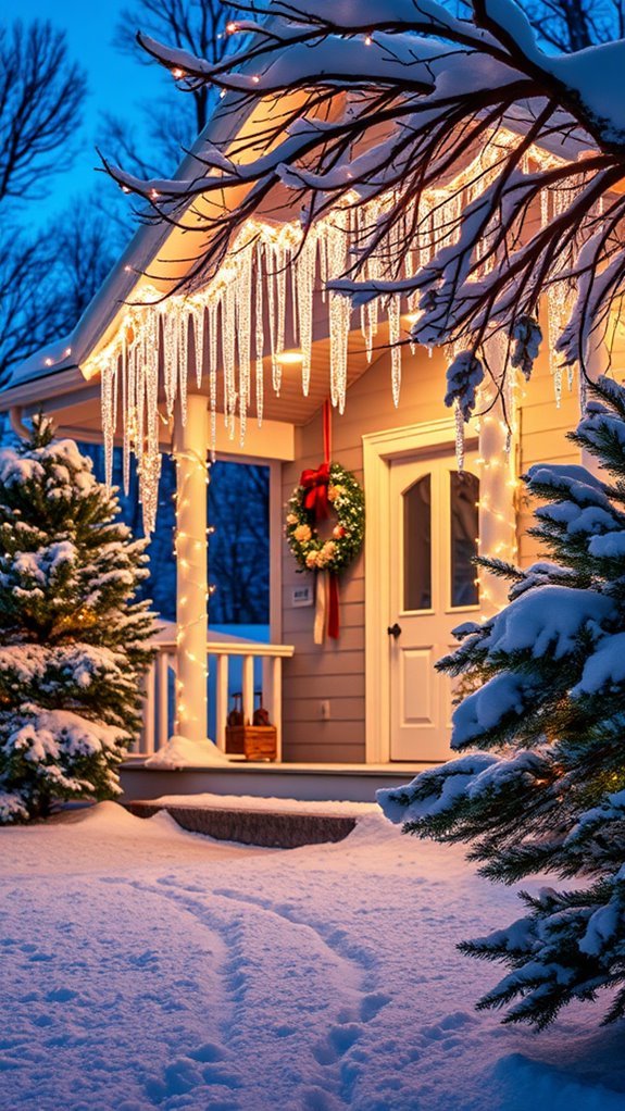 magical outdoor christmas decor