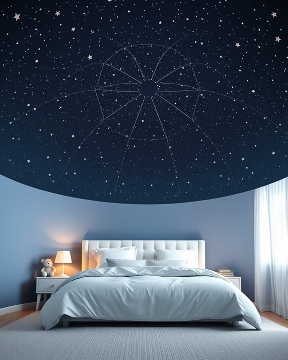 magical starlit ceiling design
