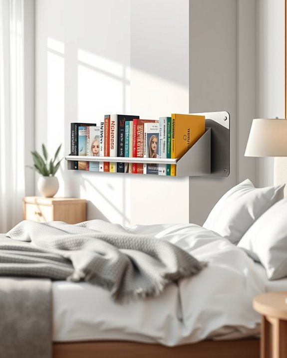 magnetic wall book holder