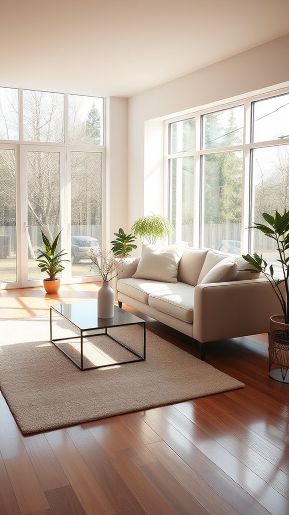 maintain a clutter free floor