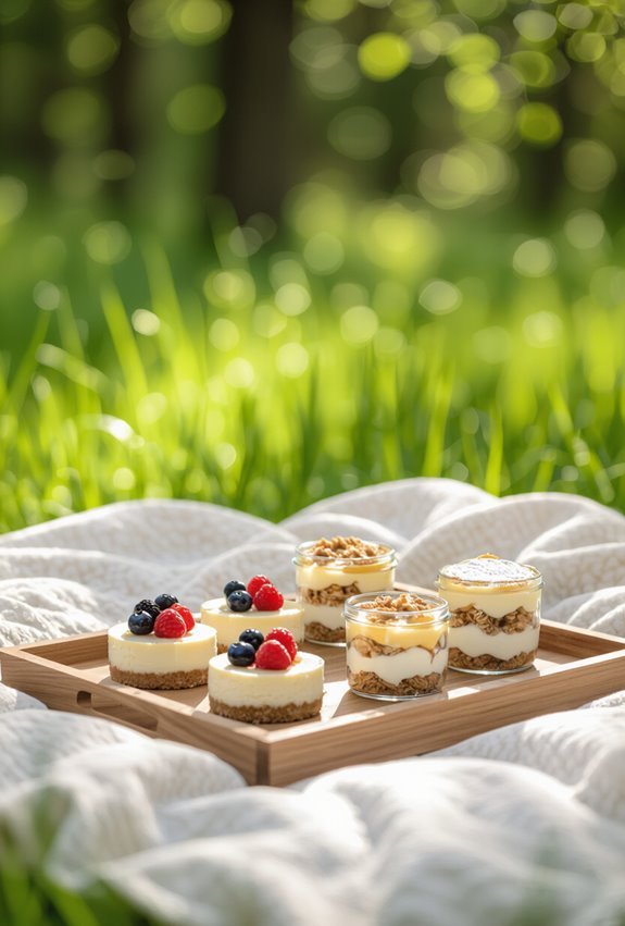 make ahead picnic dessert ideas