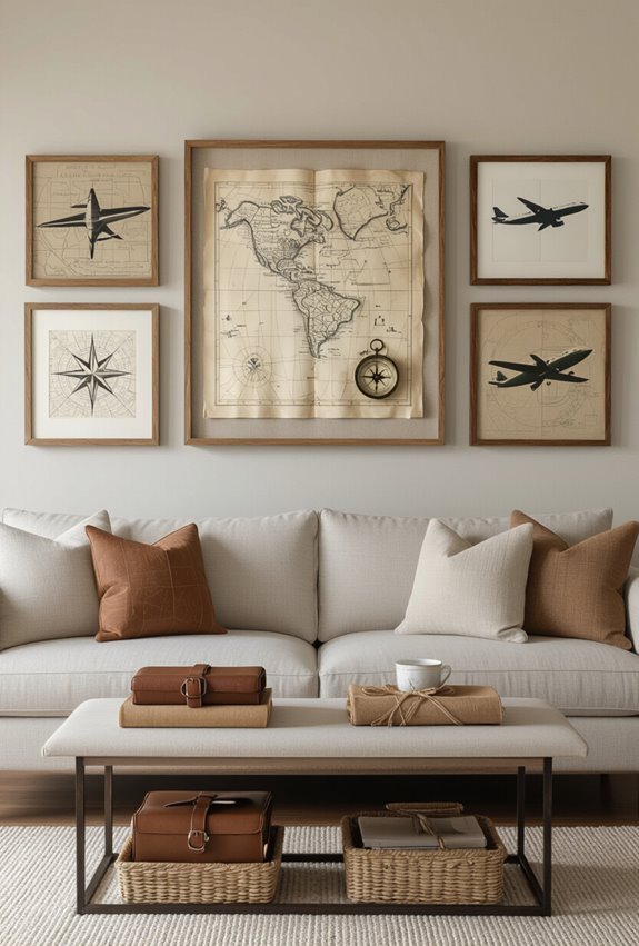 map filled adventurous curated focal point