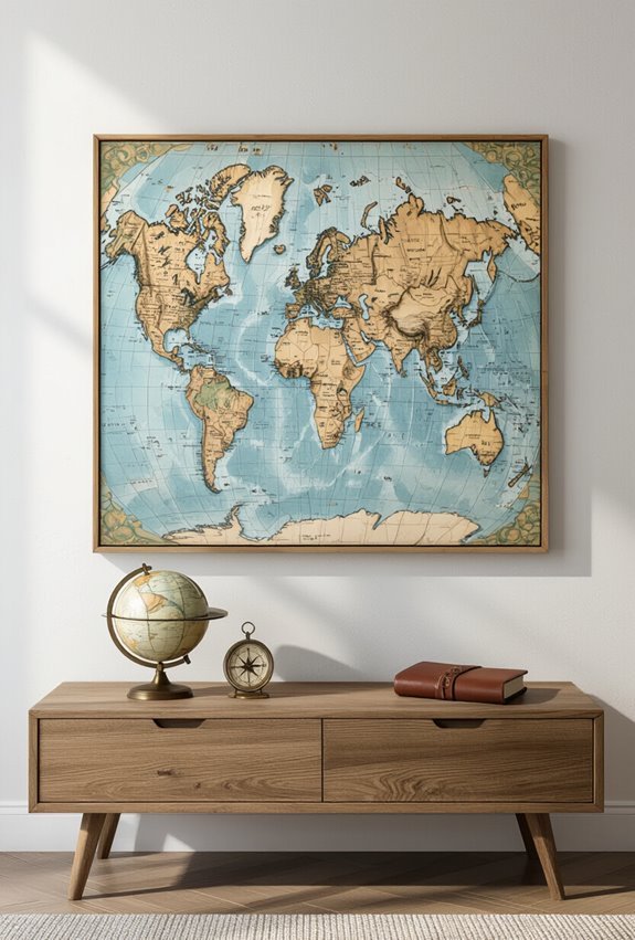 maps evoke adventurous nostalgic journeys