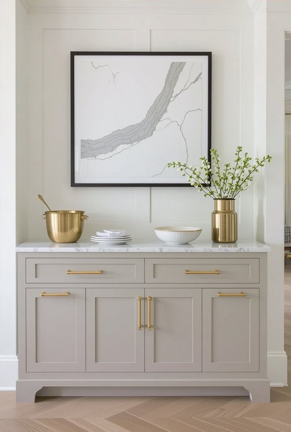 marble brass and millwork