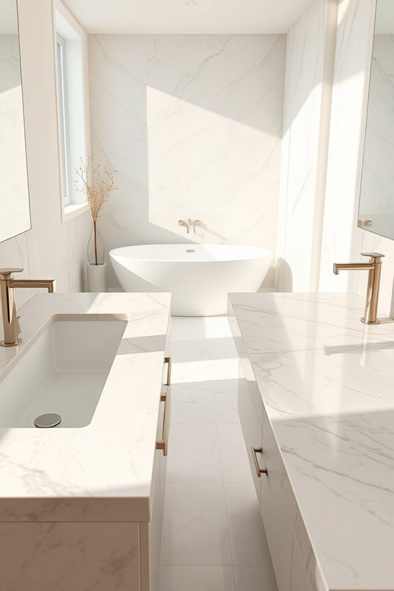 marble finish style choices