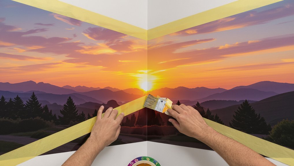 masking for clean painting