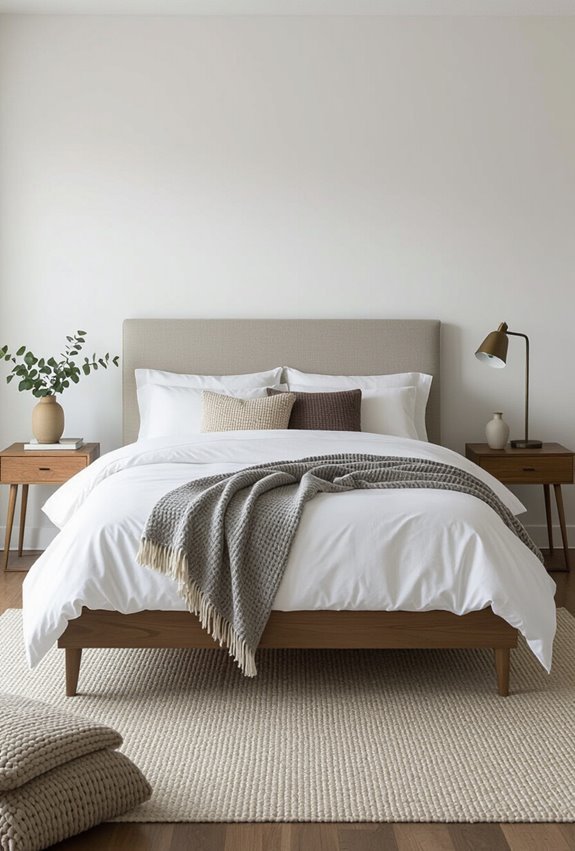 match bed style to room