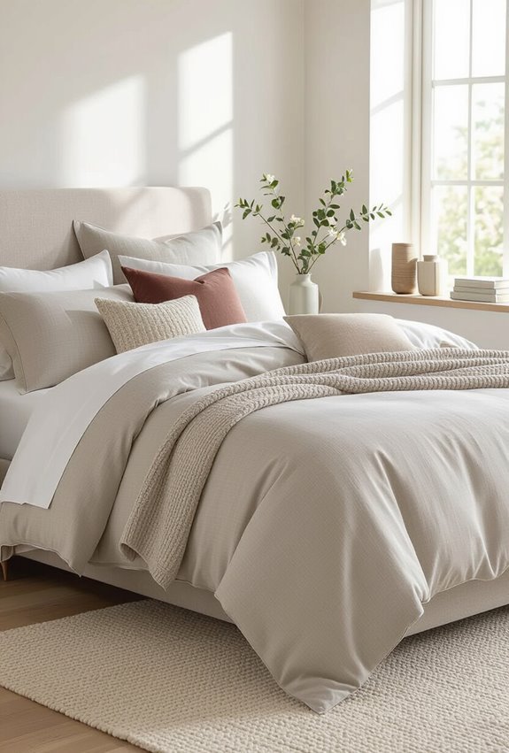 match bedding to sleep style