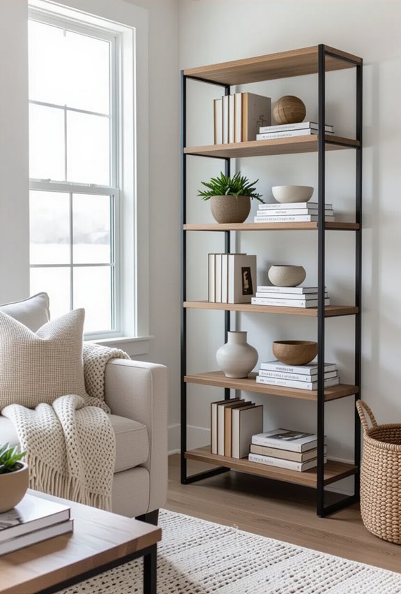 match bookshelf to room