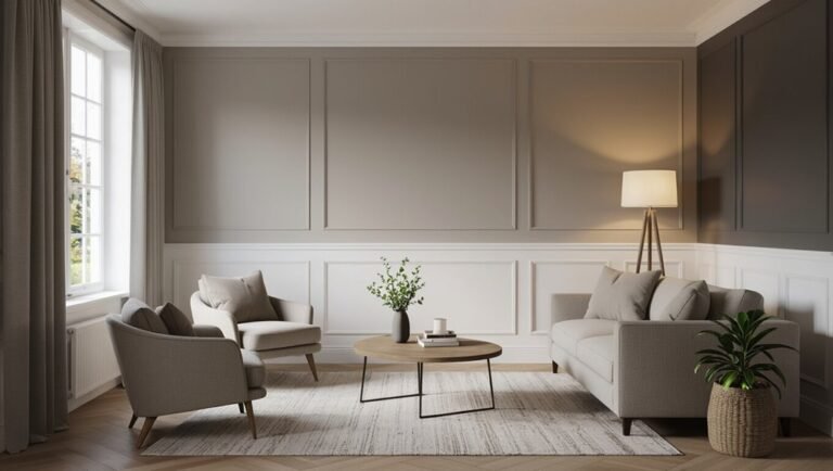 match or contrast wainscoting decisions