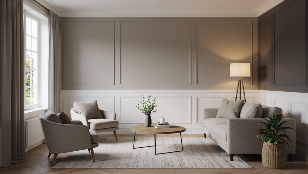 match or contrast wainscoting decisions