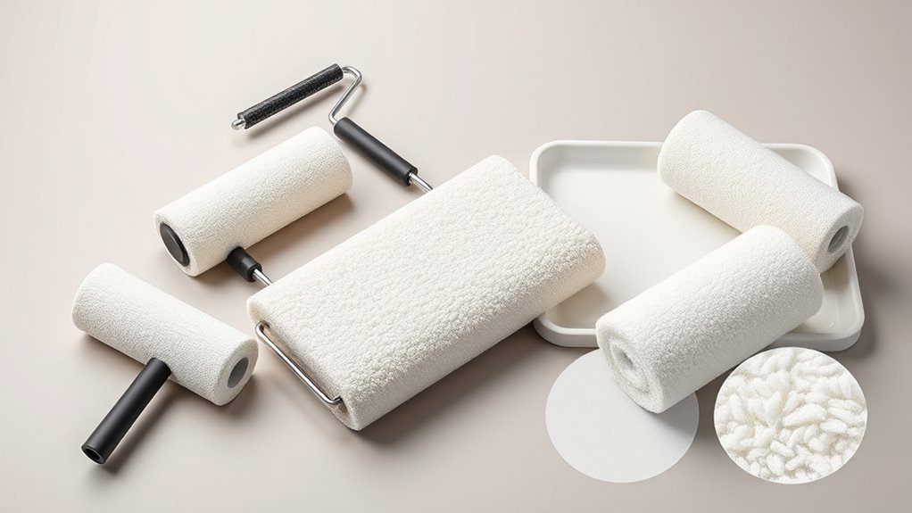 match rollers to texture