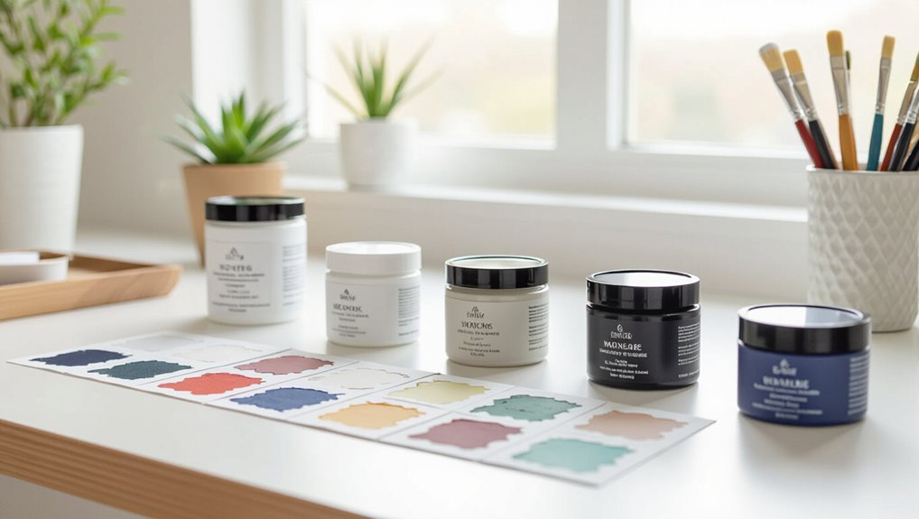 match stencil to paint