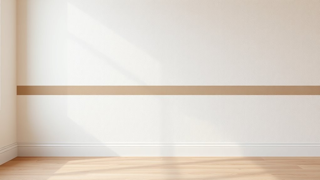 match stripe width to room