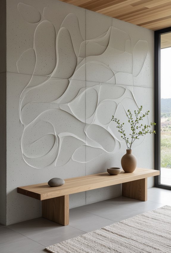 matte acid etched decorative concrete