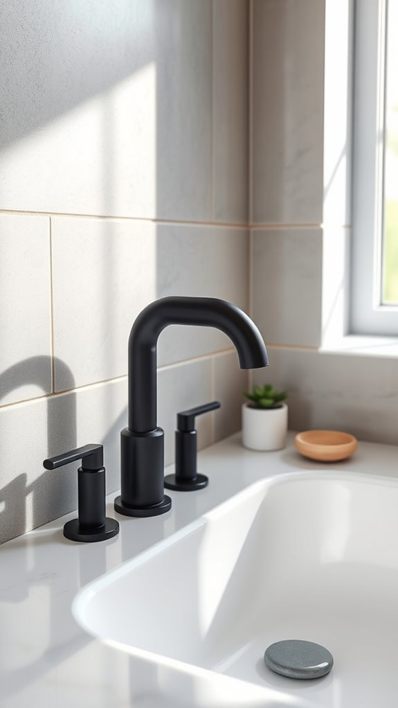 matte black faucet advantages