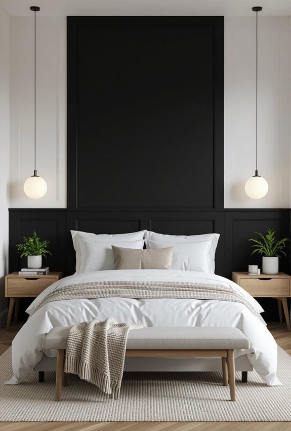 matte black gallery backdrop
