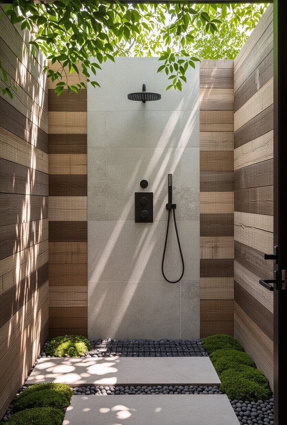 matte black rustic contrast