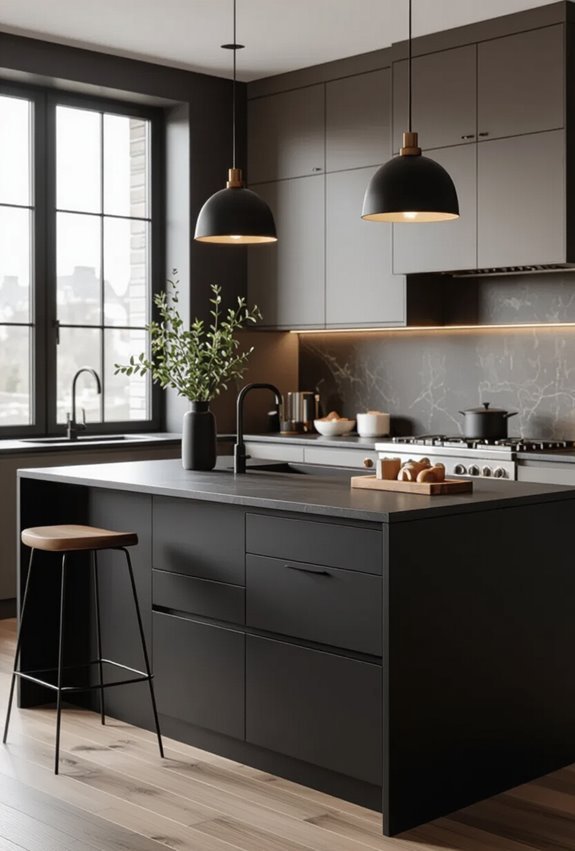 matte finishes for sleek contemporary