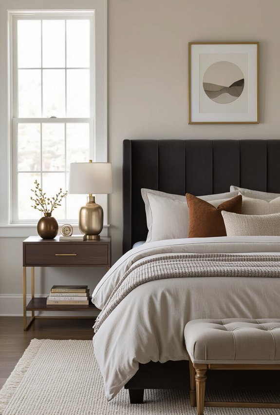 matte textures with metallics