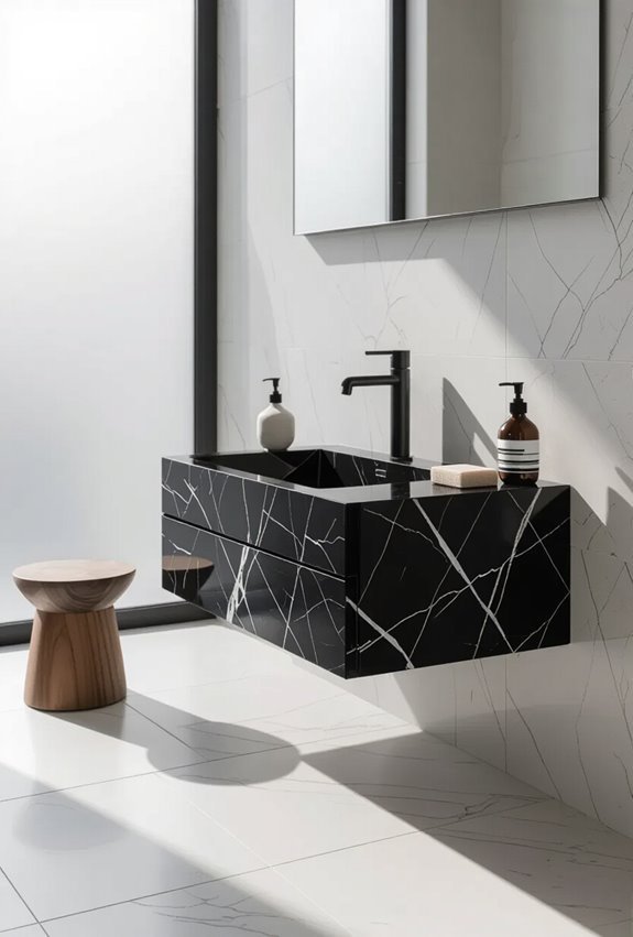 matte versus polished marble finishes