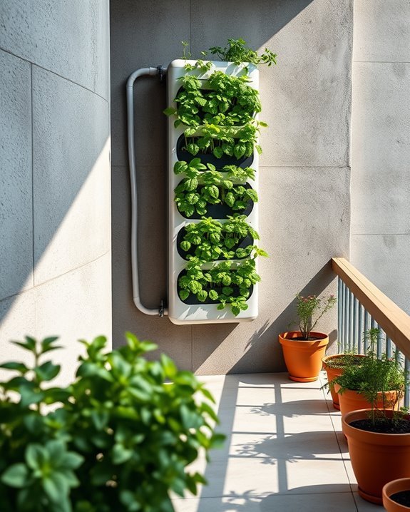 maximize balcony gardening space