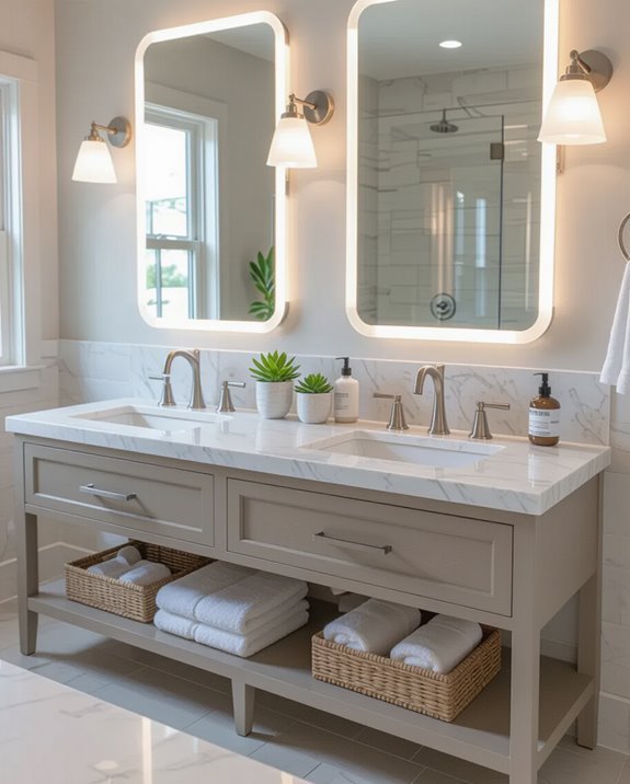 maximize bathroom efficiency together