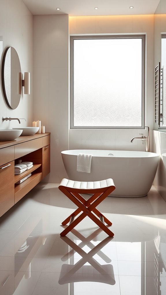 maximize bathroom space efficiently