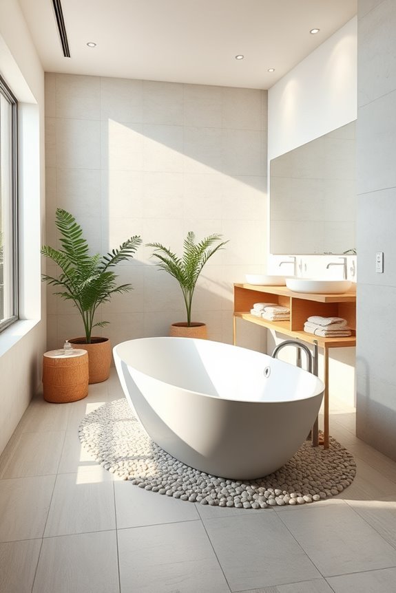 maximize bathroom space efficiently