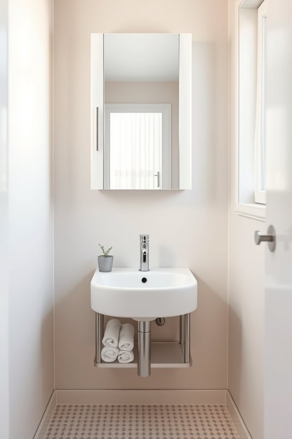 maximize bathroom storage style