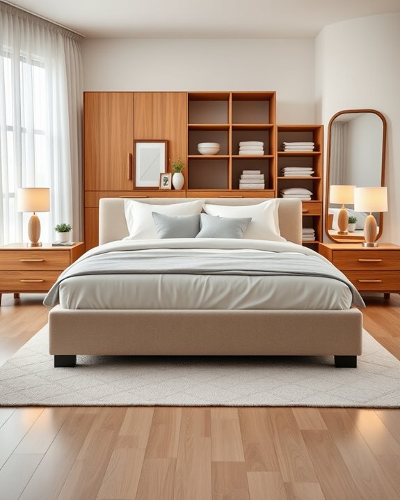 maximize bedroom storage solutions