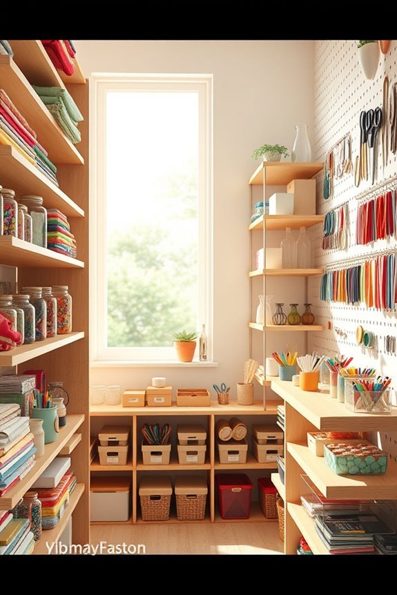 maximize craft room verticality