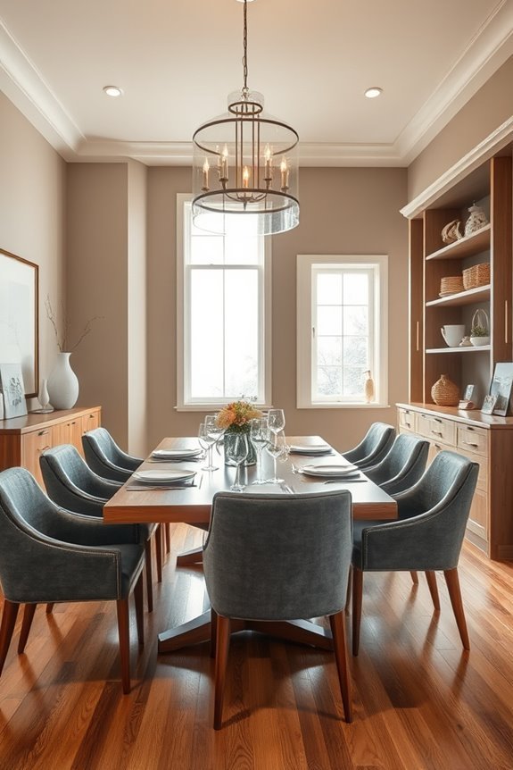 maximize dining room storage