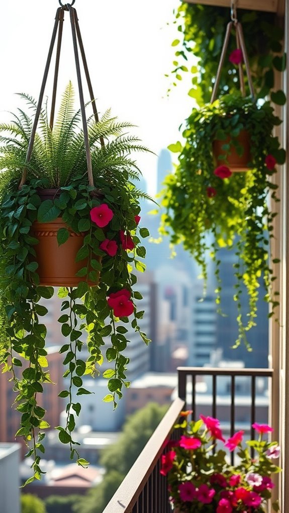 maximize greenery with planters