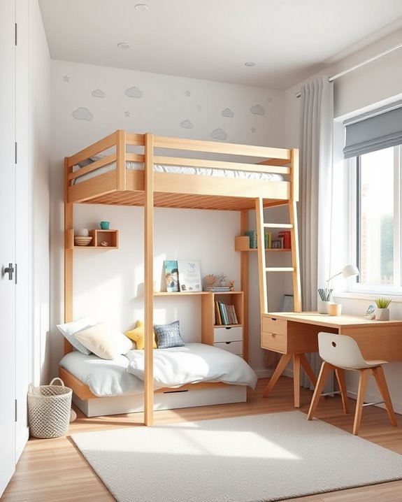 maximize kids bedroom space