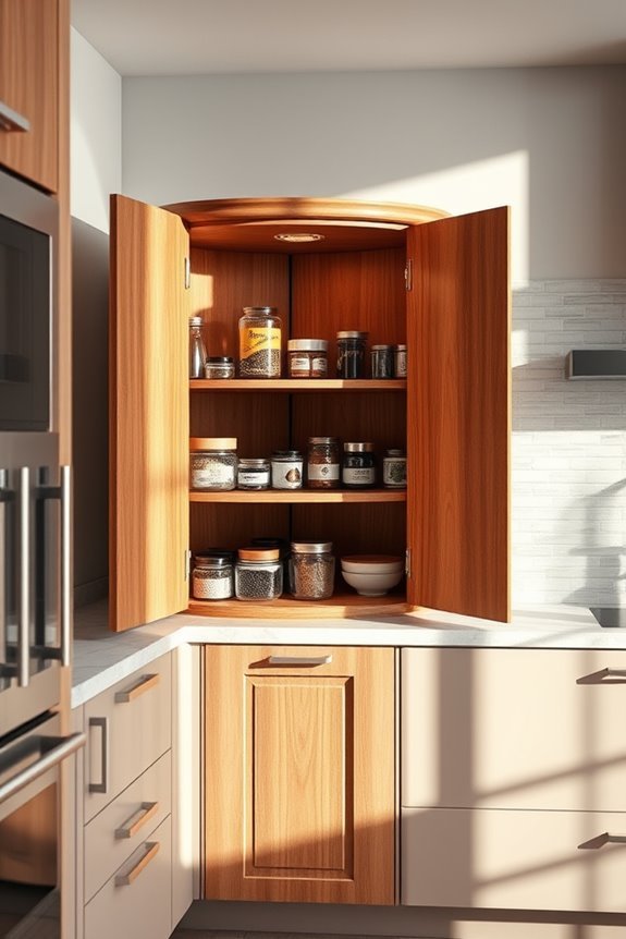 maximize kitchen storage space