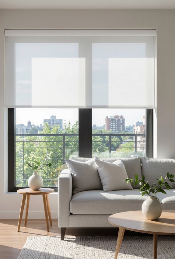 maximize light with sheers