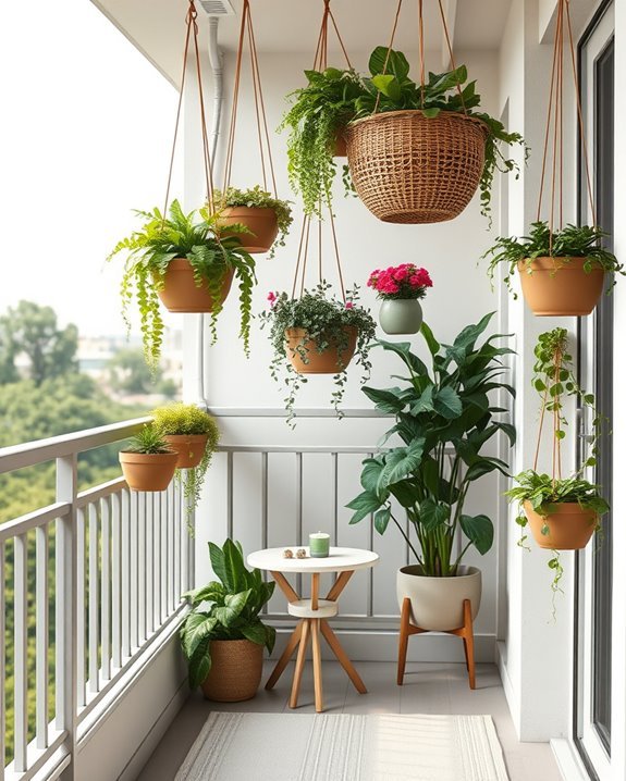 maximize outdoor greenery space