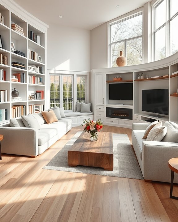 maximize space with built ins