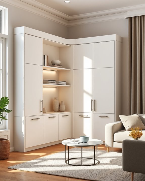 maximize space with corners