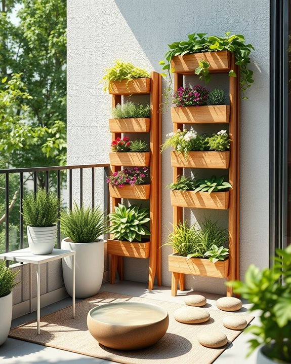 maximize space with greenery