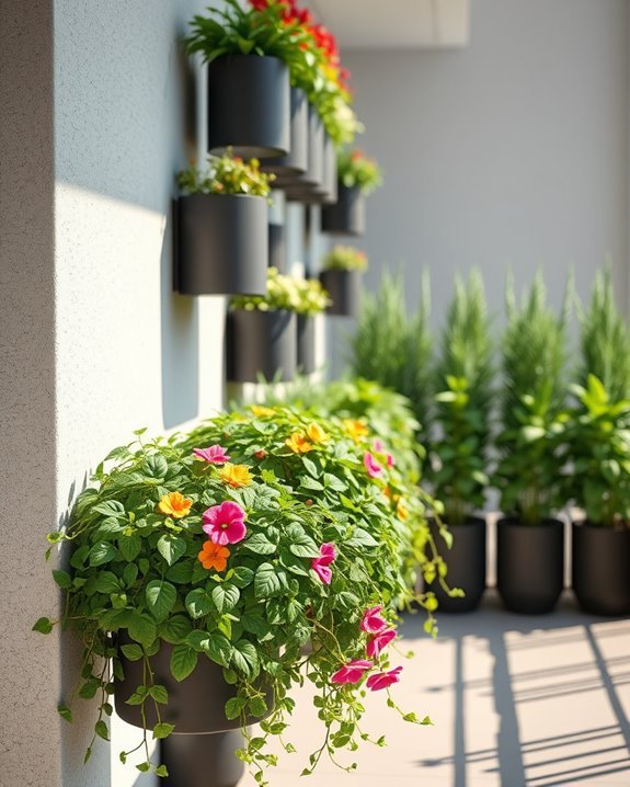 maximize space with greenery